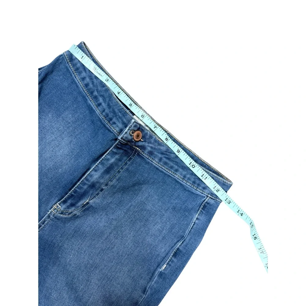 Free People Just Float On Flare‎ Jeans Light Wash High Rise Bell Bottom 28